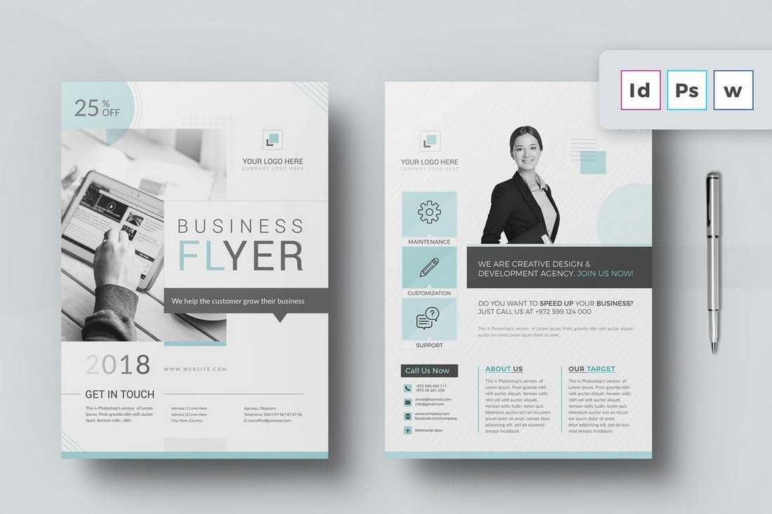 30+ Best Microsoft Word Brochure Templates – Creative Touchs Pertaining To Templates For Flyers In Word