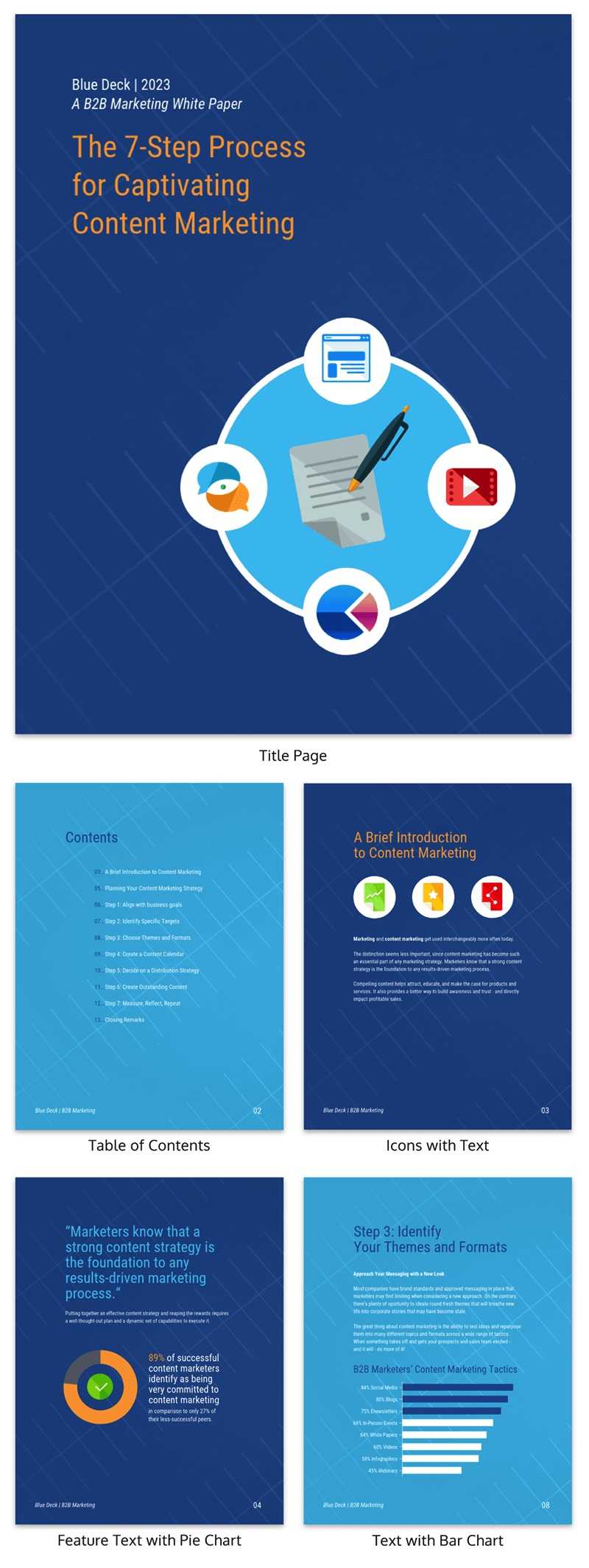 30+ Business Report Templates Every Business Needs - Venngage In Business Review Report Template