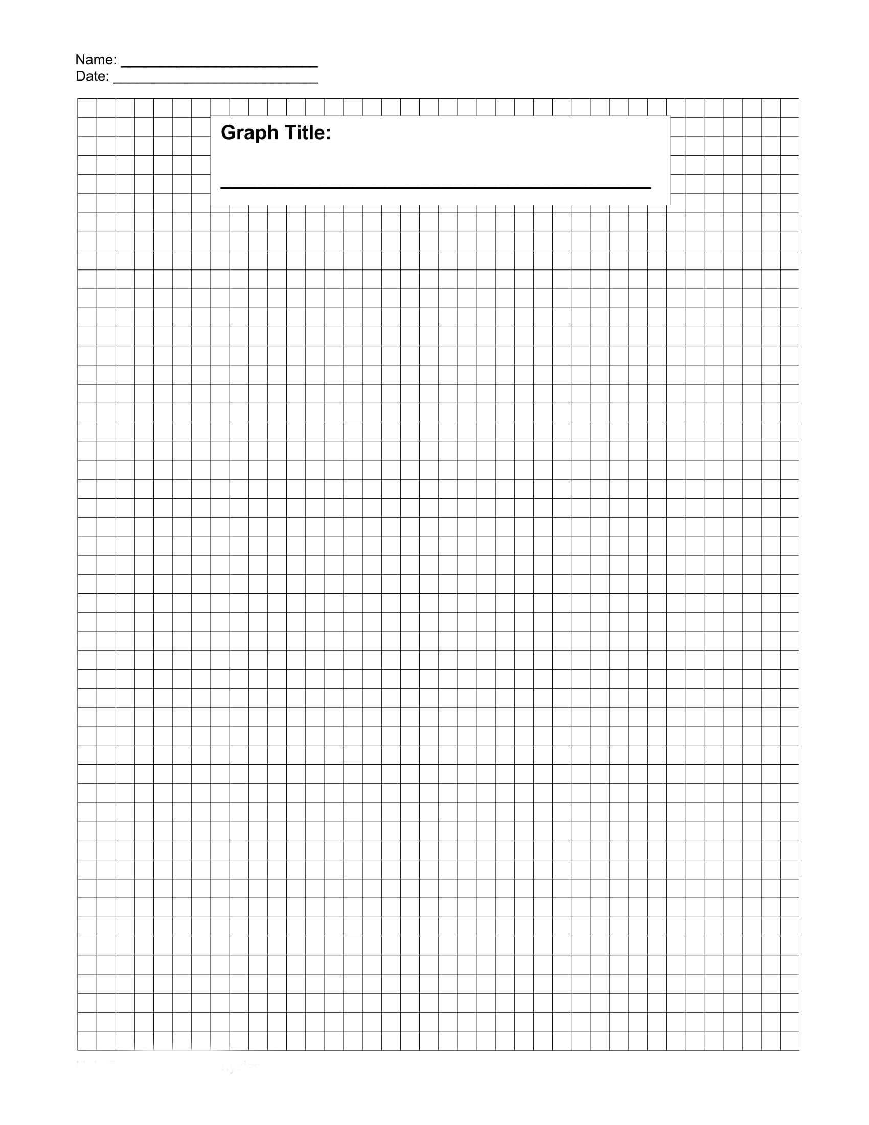 30+ Free Printable Graph Paper Templates (Word, Pdf) ᐅ In Scientific Paper Template Word 2010