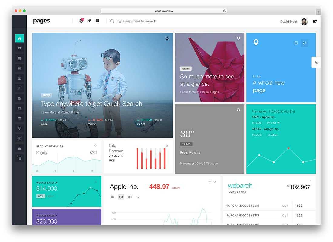 31 Best Bootstrap 4 Admin Templates For Web Apps 2019 – Colorlib Within Html5 Blank Page Template