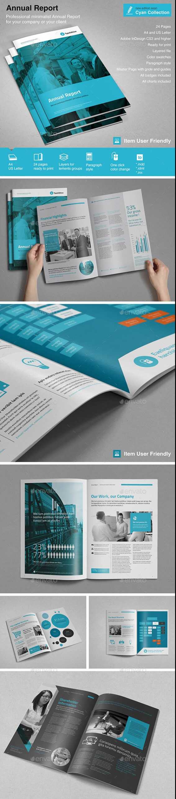 32+ Indesign Annual Report Templates For Corporate Intended For Free Annual Report Template Indesign