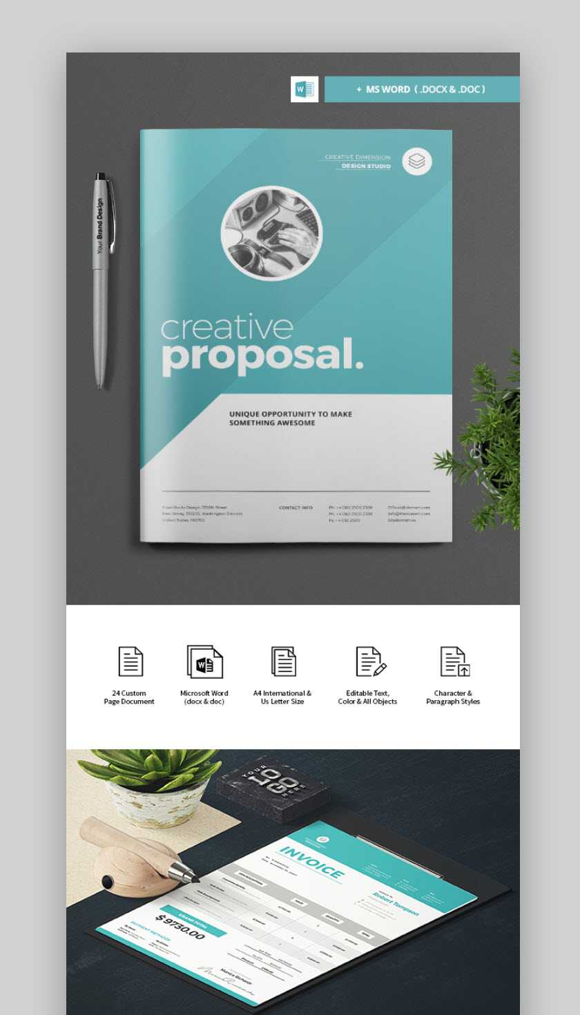 35 Professional Business Project Proposal Templates For 2020 For Free Business Proposal Template Ms Word