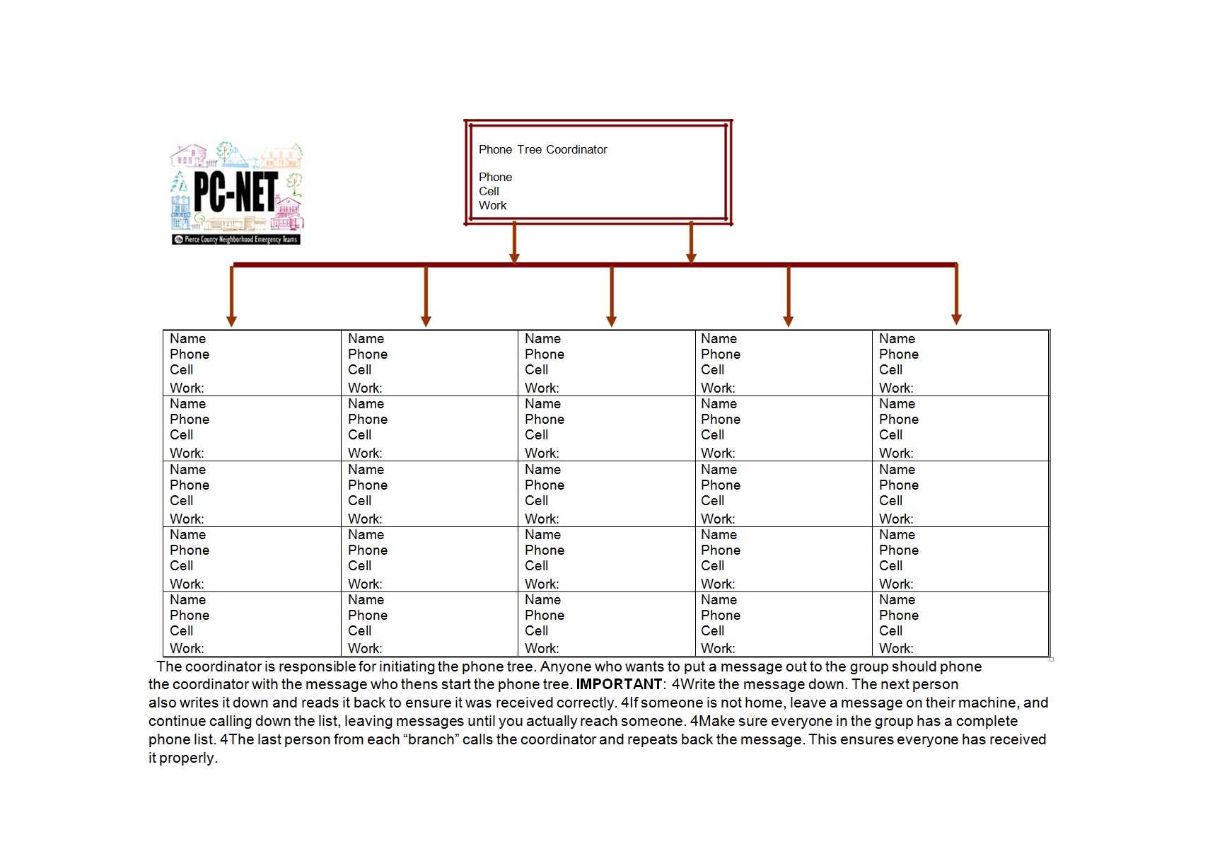 50 Free Phone Tree Templates Ms Word Excel Template Lab With   50 Free Phone Tree Templates Ms Word Excel E19085 Template Lab With Calling Tree Template Word 