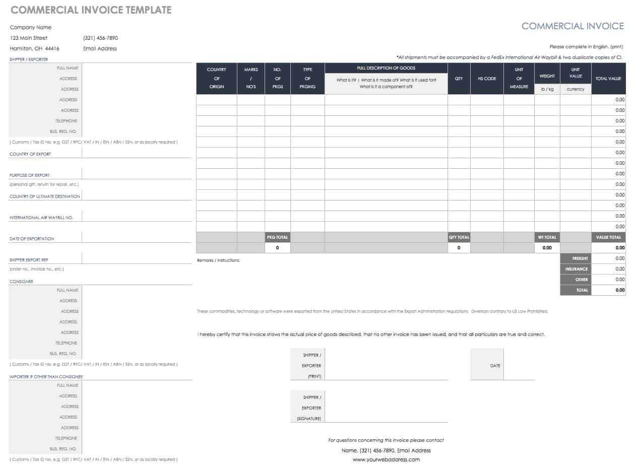55 Free Invoice Templates | Smartsheet With Web Design Invoice Template Word