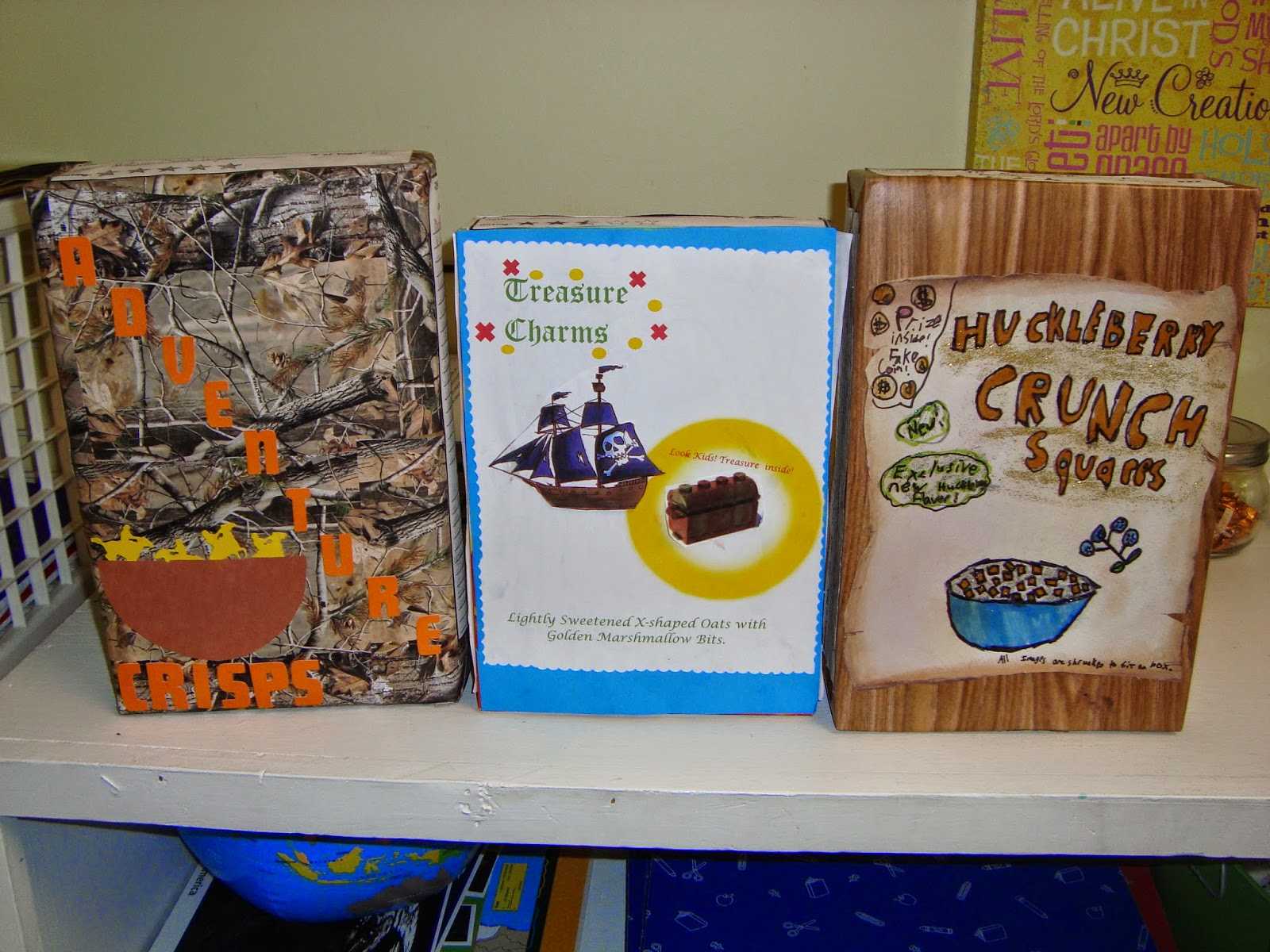 5Th And Fabulous: Cereal Box Book Reports 2014 With Cereal Box Book Report Template