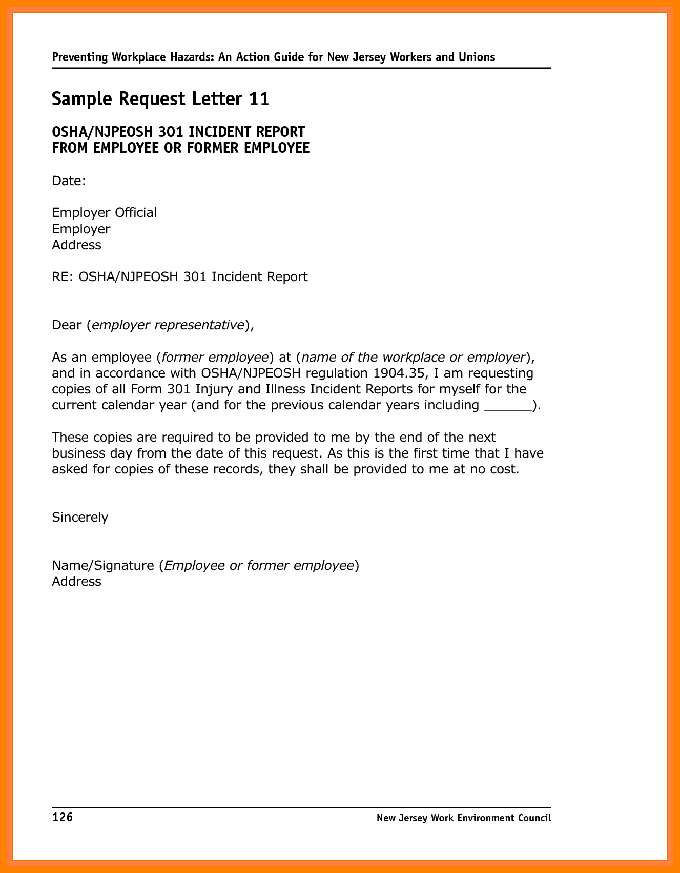 6+ Incident Report Letter Examples – Pdf | Examples Throughout How To Write A Work Report Template