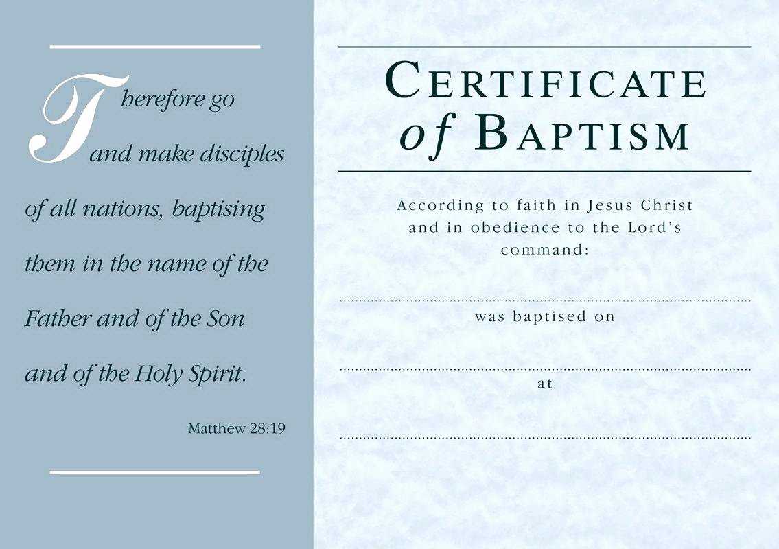 7558B Certificate Of Baptism Template | Wiring Resources Within Baptism Certificate Template Word