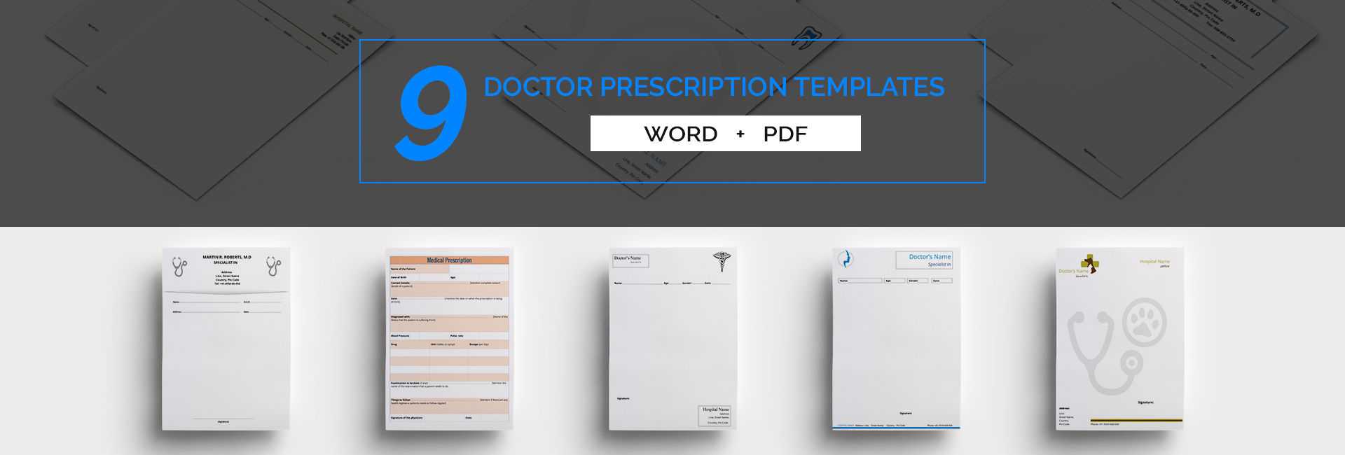 9+ Free Doctor's Prescription Templates – Cardiology With Doctors Prescription Template Word