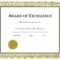 Achievement Certificate Template Word – Mahre With Regard To Blank Award Certificate Templates Word