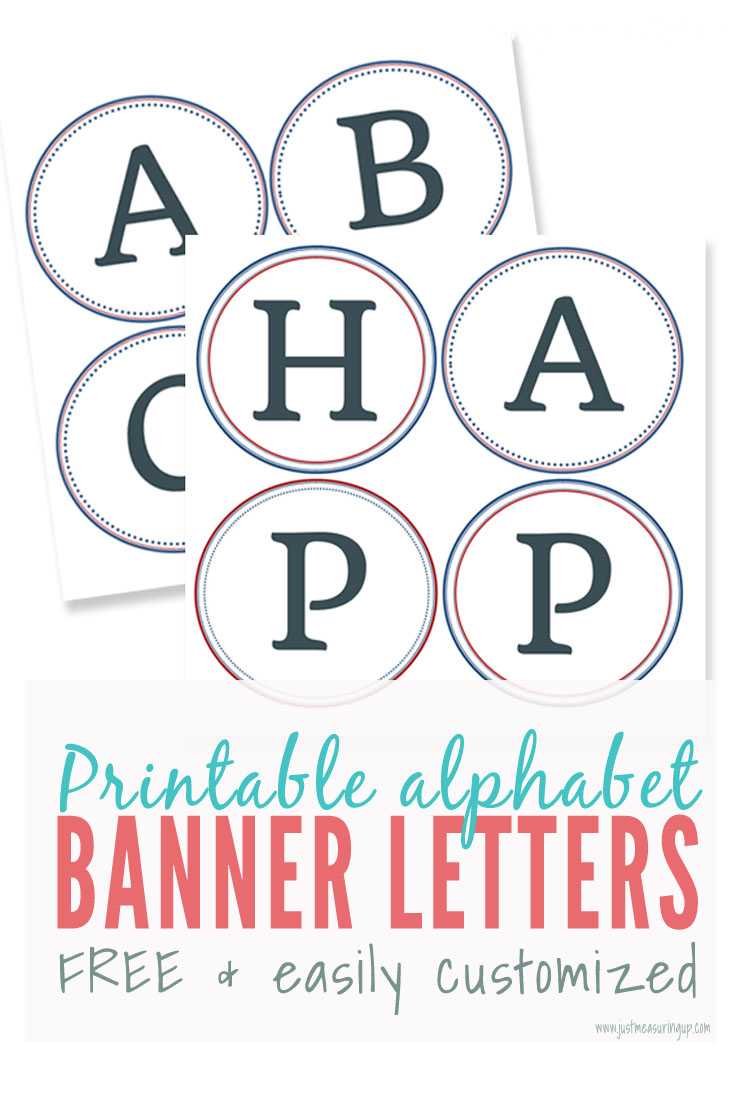 Alphabet Banner Clipart Intended For Letter Templates For Banners