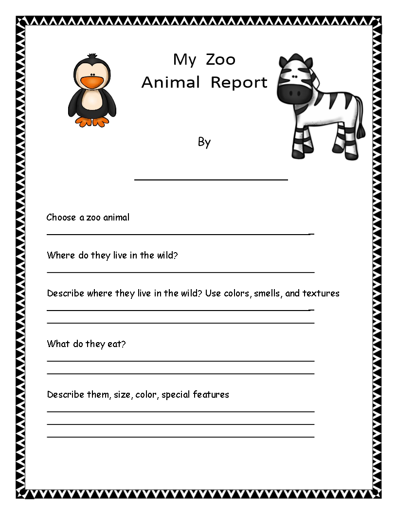 Animal Report Example | Templates At Allbusinesstemplates Regarding Animal Report Template