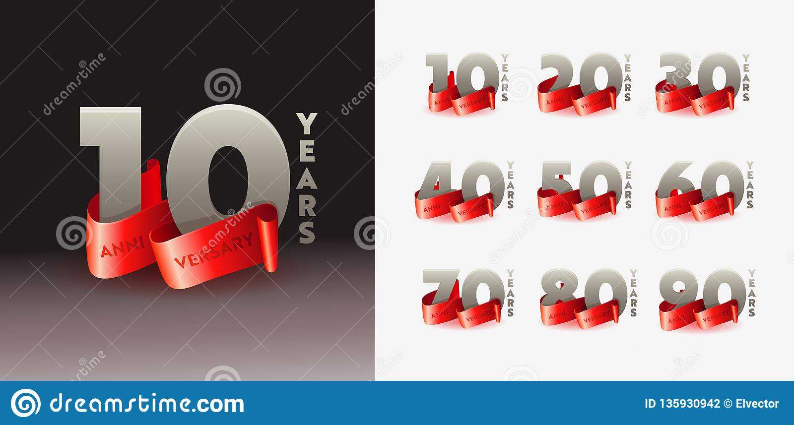 Anniversary Congratulation 3D Banner Template. Birthday Or Intended For Congratulations Banner Template
