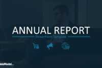 Annual Report Template For Powerpoint regarding Annual Report Ppt Template