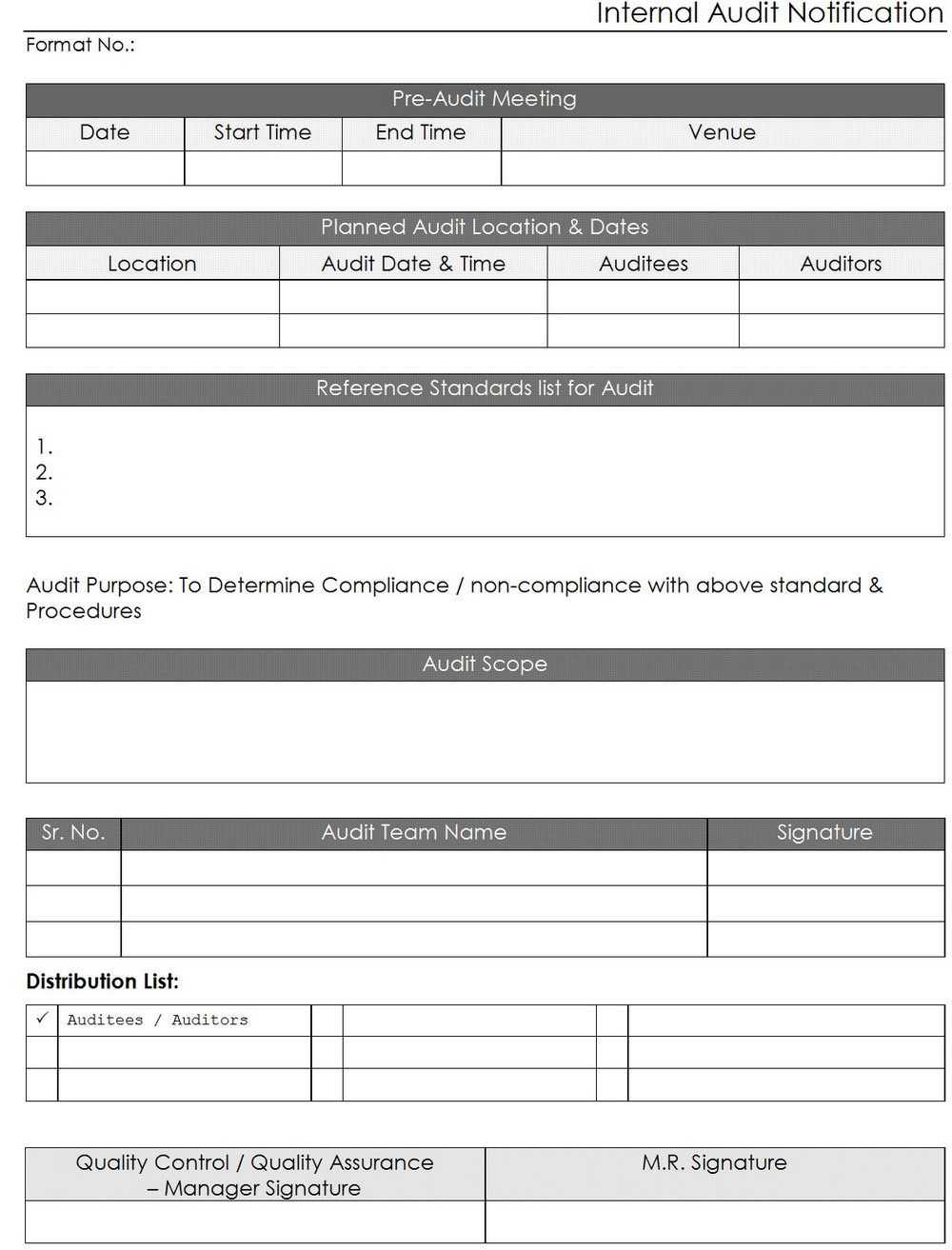 Audit Non Conformance Report Png It Sample Format Examples With Regard To Sample Hr Audit Report Template