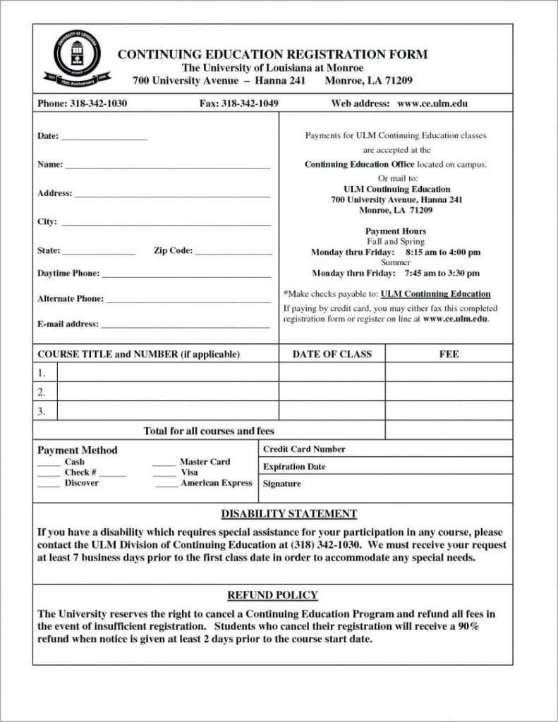 Basketball Registration Form Template Word – Zohre With Regard To Registration Form Template Word Free