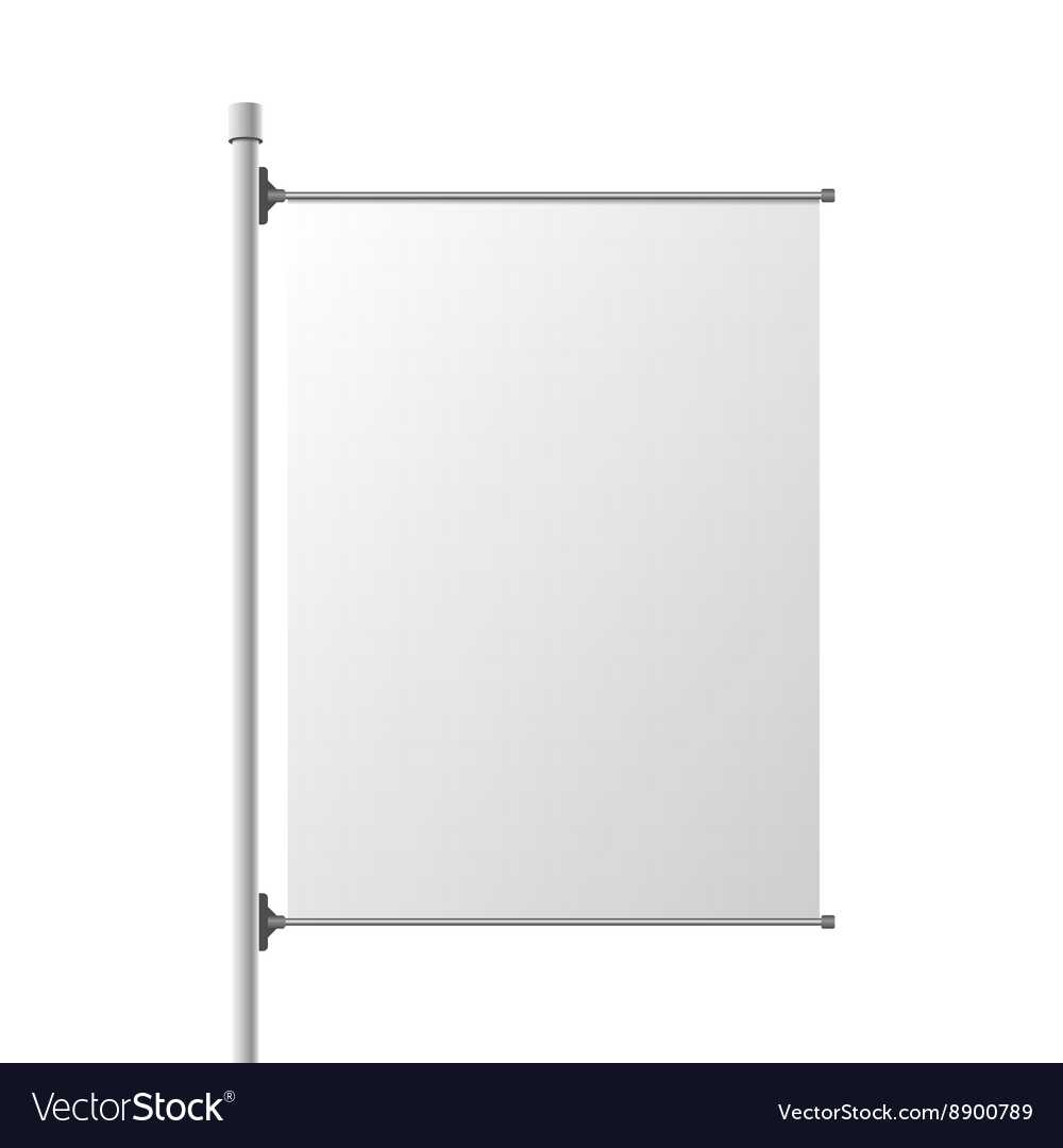 Big Street Banner Realistic Template Within Street Banner Template