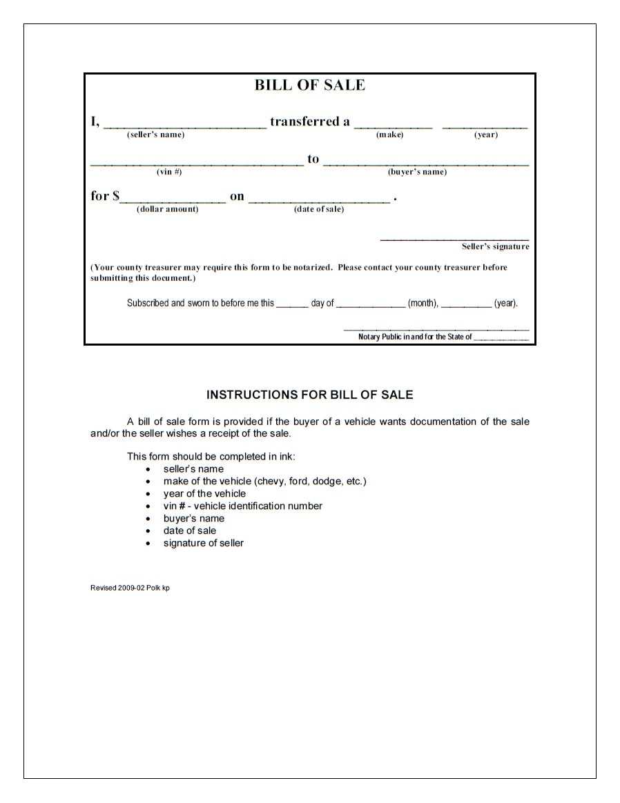 Bill Of Sale Form Automobile – Zohre.horizonconsulting.co Within Vehicle Bill Of Sale Template Word