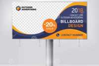 Billboard Design, Template Banner For Outdoor Advertising throughout Outdoor Banner Design Templates