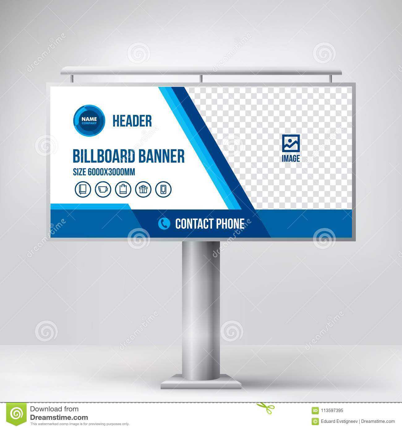 Billboard Design, Template Banner For Outdoor Advertising Within Outdoor Banner Design Templates