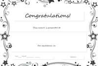 Blank Award Certificate Template - Zohre.horizonconsulting.co pertaining to Congratulations Certificate Word Template