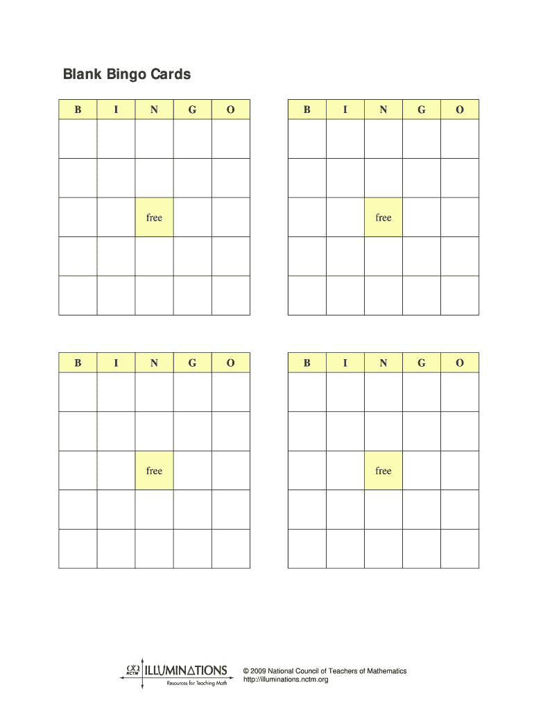 Blank Bingo Cards Printable – Fill Online, Printable Pertaining To Blank Bingo Template Pdf