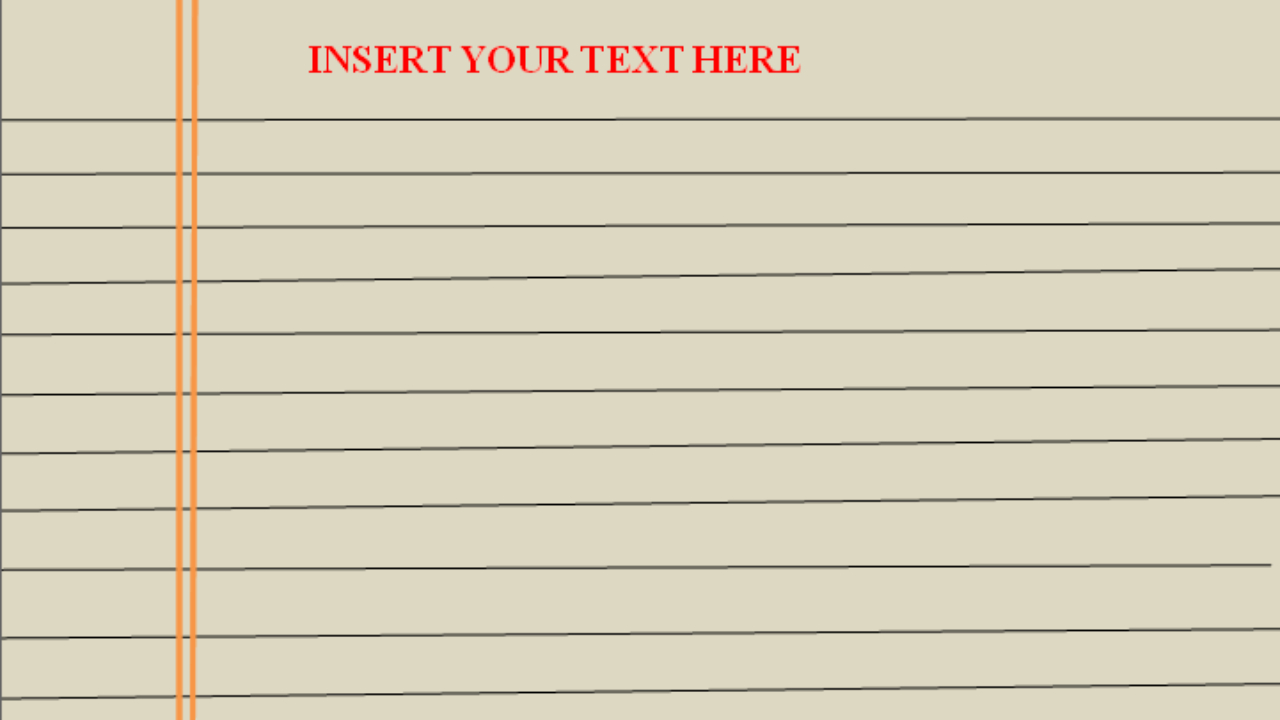 Blank Editable Lined Paper Template Word Pdf | Lined Paper Intended For Notebook Paper Template For Word