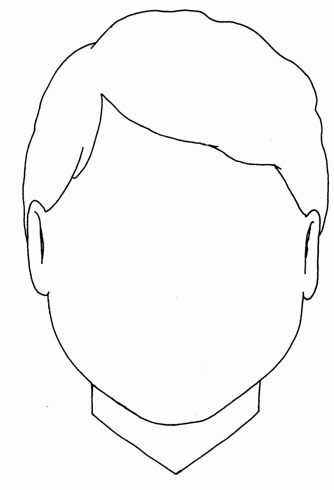 blank-face-clipart-black-and-white-with-regard-to-blank-face-template