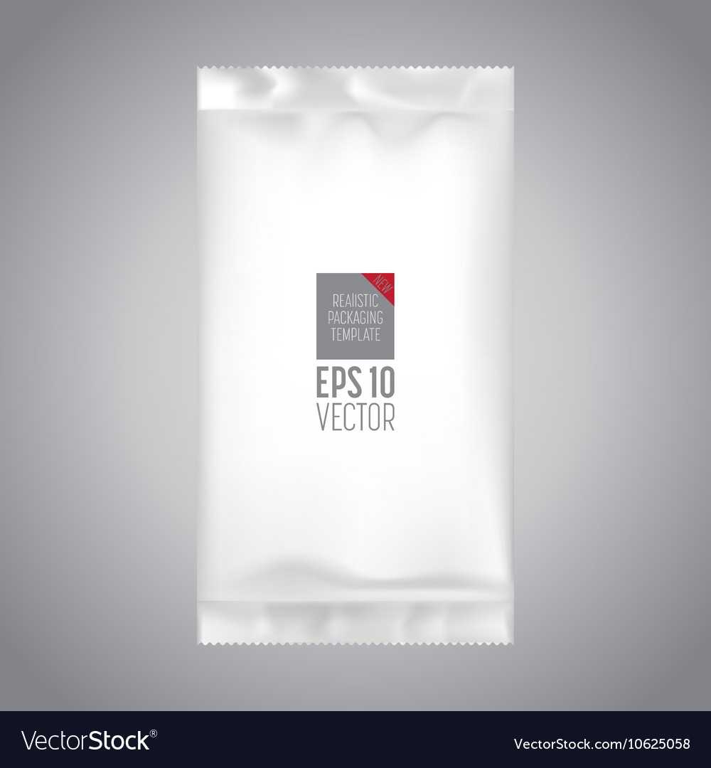 Blank Packaging Template Mockup Isolated Intended For Blank Packaging Templates