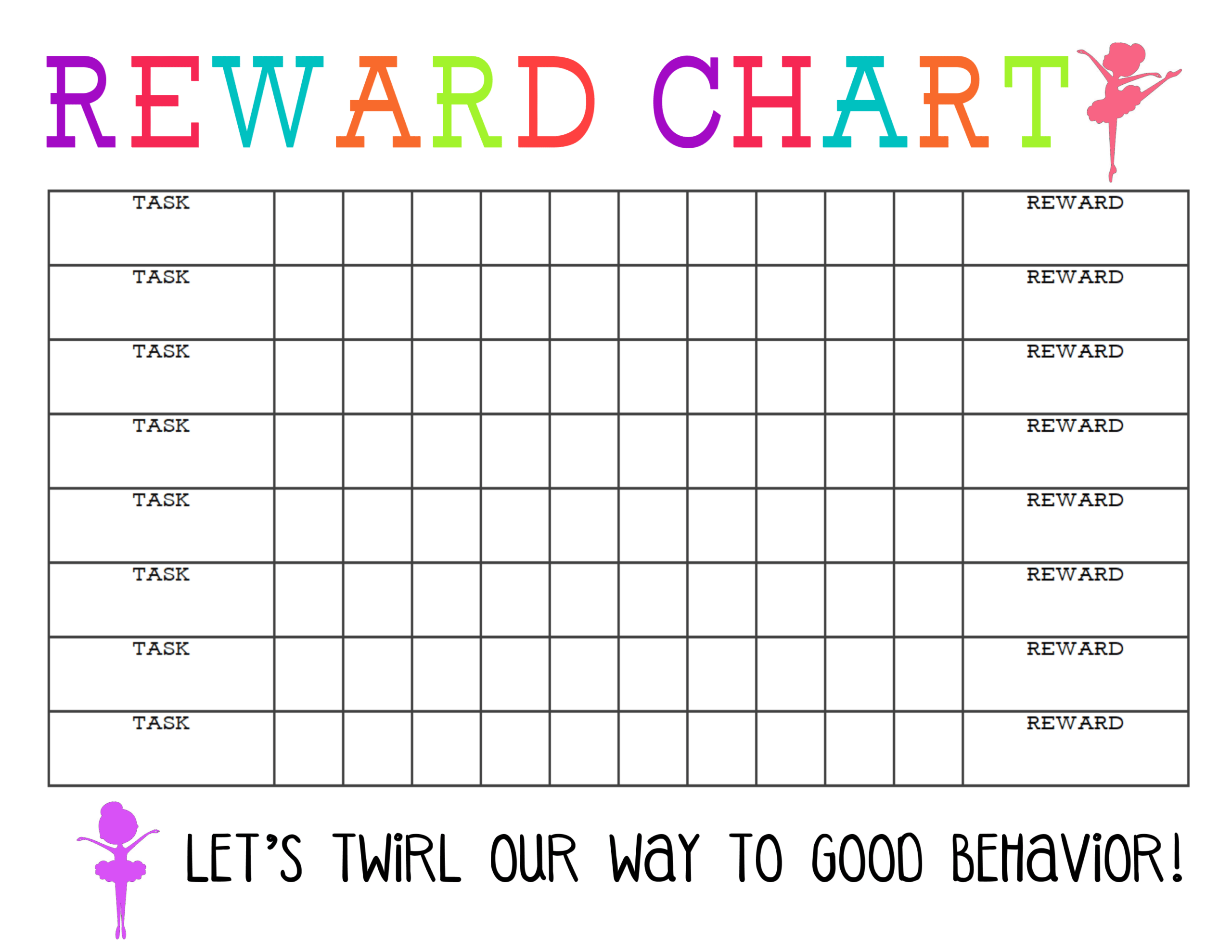 Blank Reward Chart Template - Mahre.horizonconsulting.co Throughout Blank Reward Chart Template