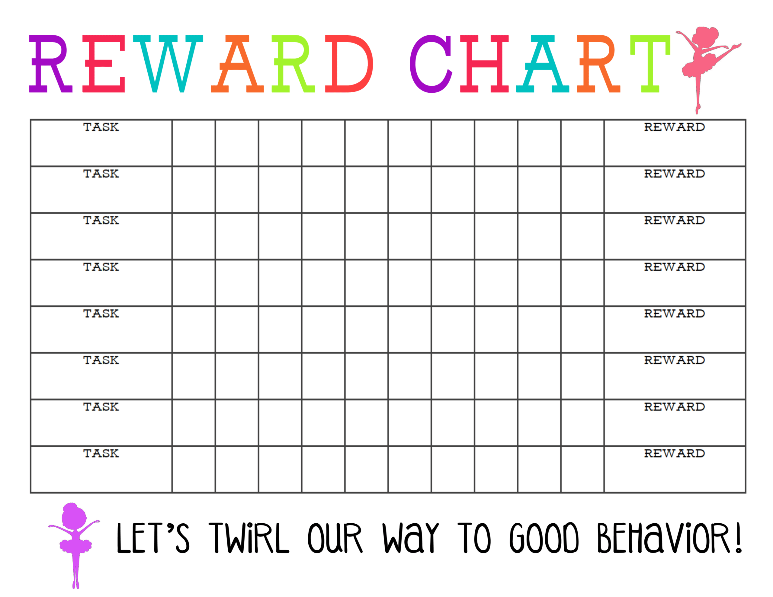 Blank Reward Chart Template – Mahre.horizonconsulting.co Throughout Blank Reward Chart Template