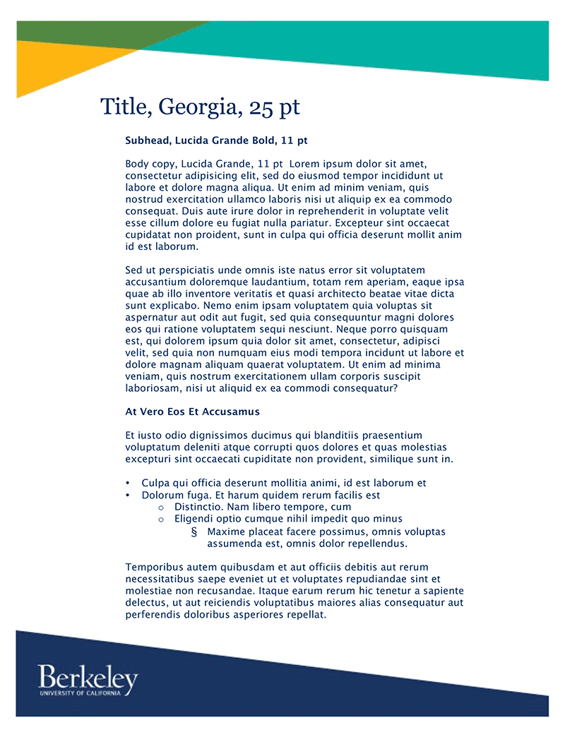 Business Documents • Brand Guidelines In Google Word Document Templates