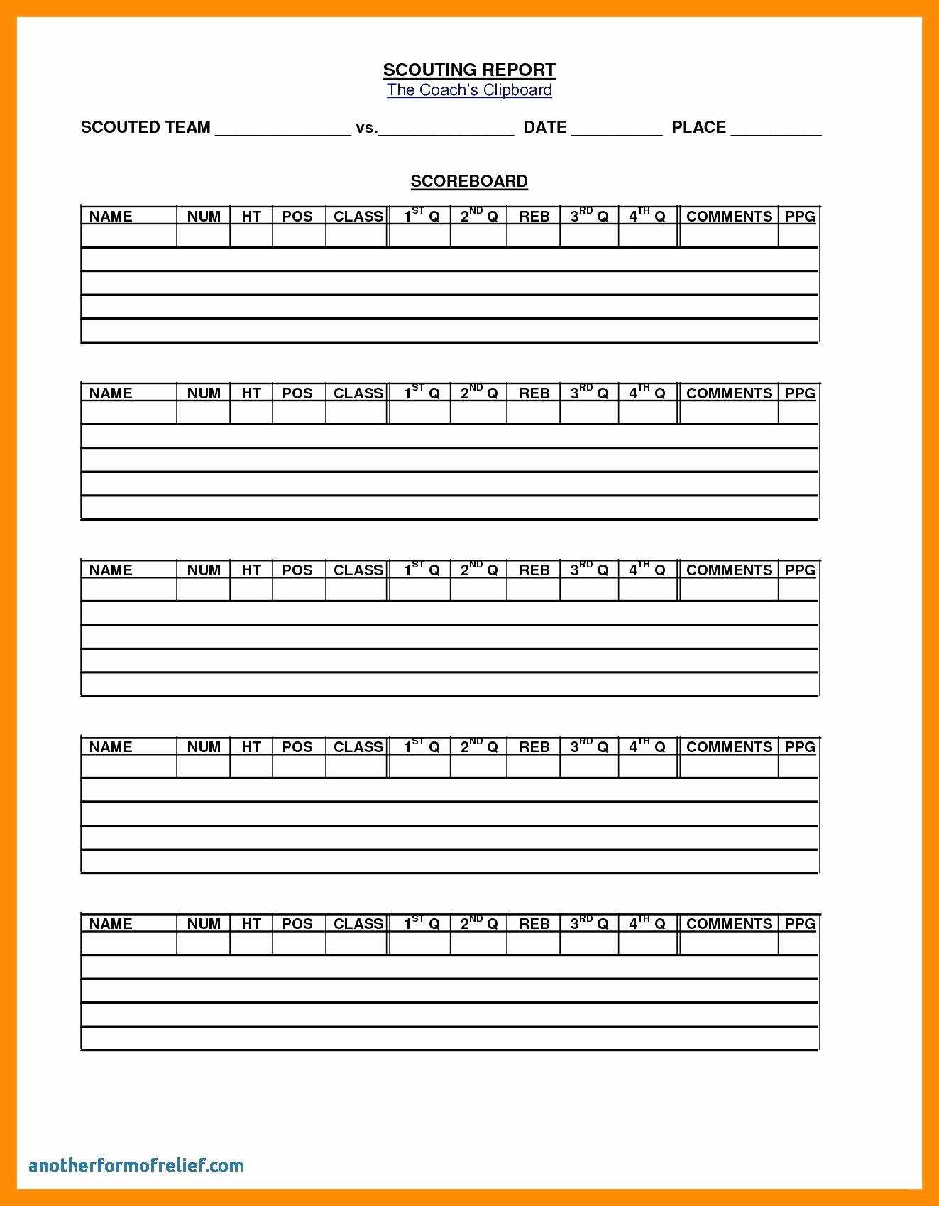 C17Ee Basketball Scouting Report Template Sheets Intended For Scouting Report Basketball Template
