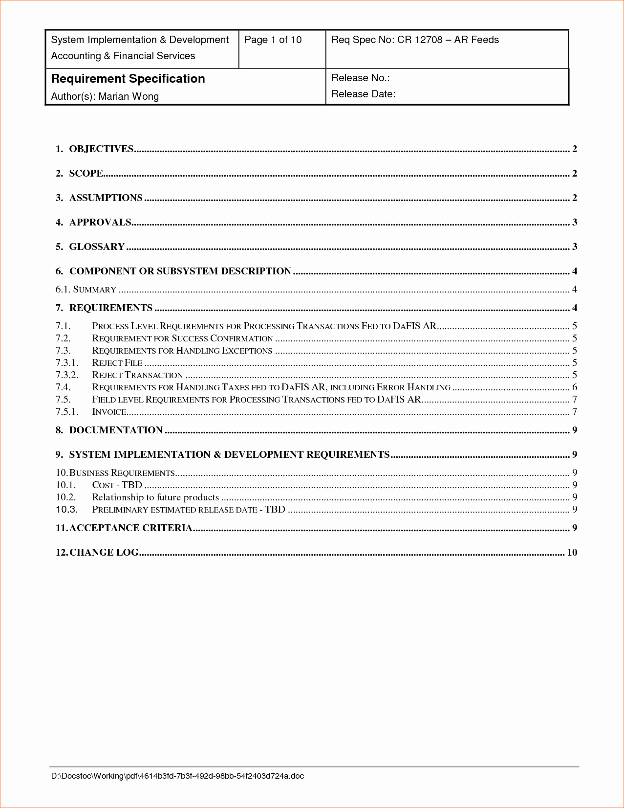 C20Be Report Requirement Template | Wiring Library Intended For Report Requirements Template