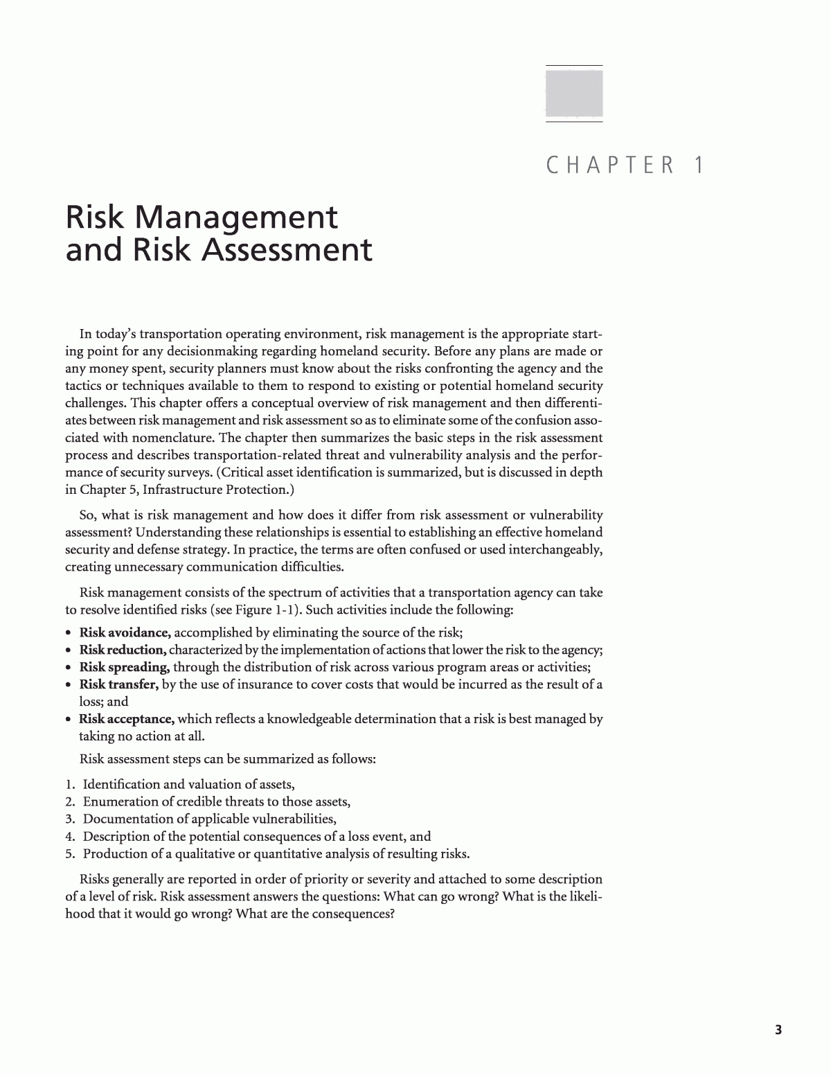 Chapter 1 – Risk Management And Risk Assessment | Security In Physical Security Risk Assessment Report Template