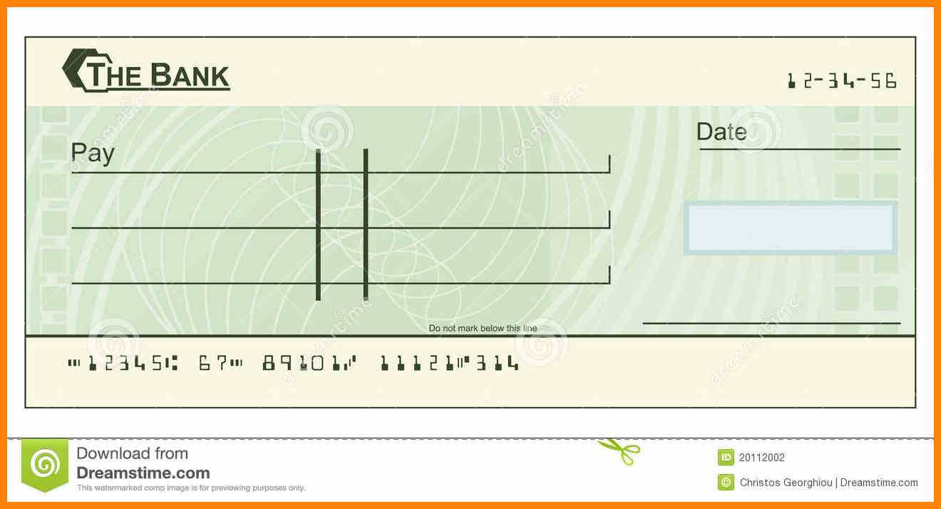 Check Clipart Cheque, Check Cheque Transparent Free For Inside Blank Cheque Template Uk