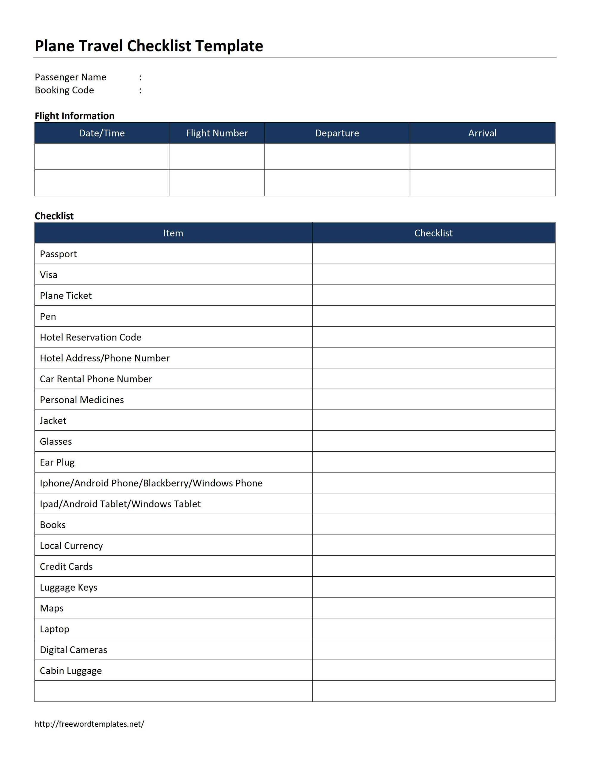 Check List Template ] – Checklist Template 03 Cheery Intended For Blank Checklist Template Word