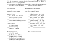 Chiropractic X Ray Report Template - Fill Online, Printable throughout Chiropractic X Ray Report Template