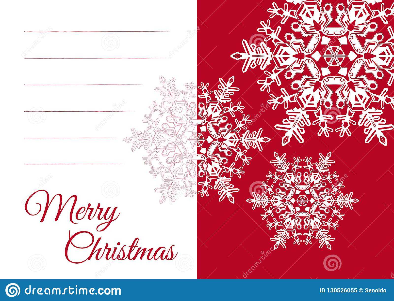 Christmas Greeting Card Template With Blank Text Field Stock With Blank Christmas Card Templates Free