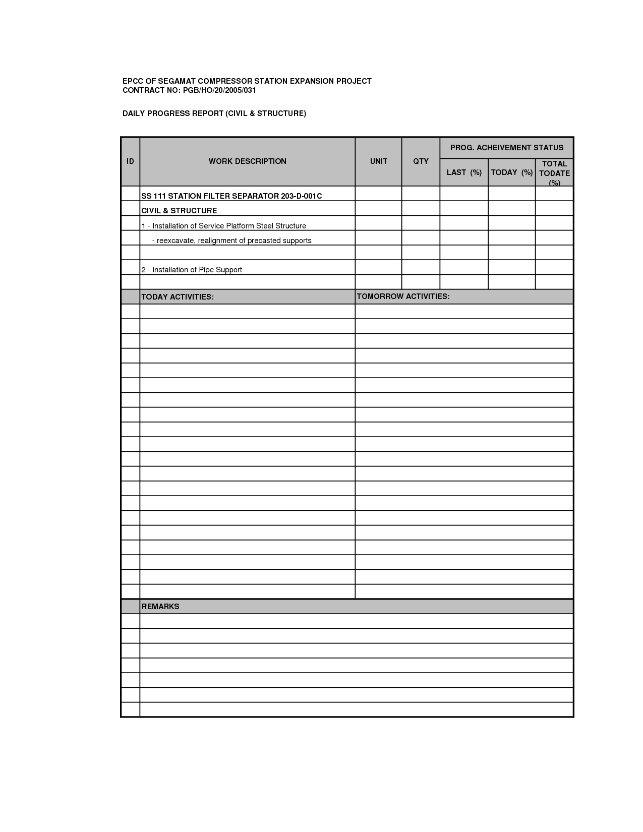 Construction Daily Report Template Excel 1200X1548 E2 80 93 Inside Superintendent Daily Report Template