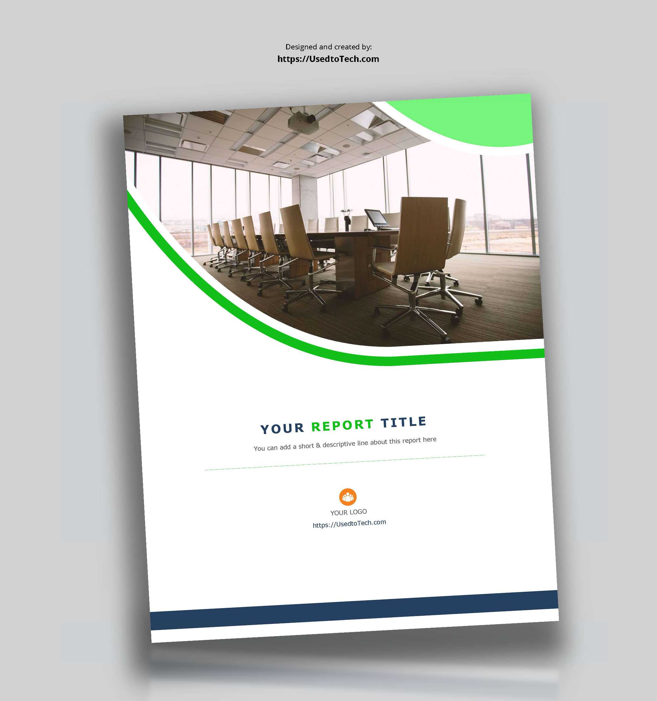 Corporate Report Design Template In Microsoft Word – Used To Regarding Microsoft Word Templates Reports