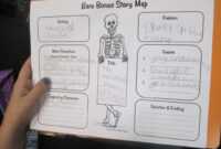 Crafty Symmetric Skeletons | Scholastic throughout Skeleton Book Report Template