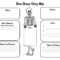 Crafty Symmetric Skeletons | Scholastic With Story Skeleton Book Report Template