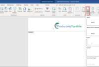 Create A Word Letterhead Template | Productivity Portfolio within Header Templates For Word