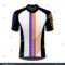 Cycling Jersey Mockup Tshirt Sport Design Stock Vector For Blank Cycling Jersey Template