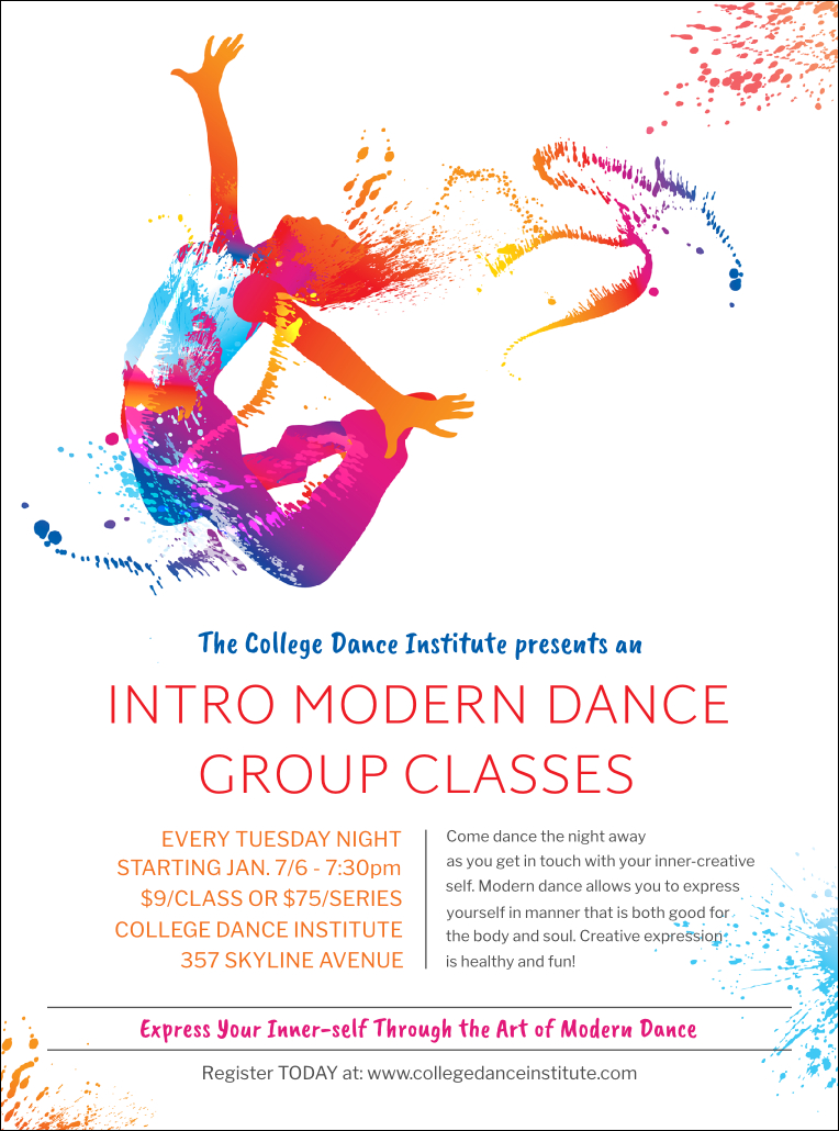Dance Flyer Design – Zohre.horizonconsulting.co With Regard To Dance Flyer Template Word