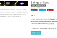 Designer-Gfx - Strings Of Sand - [Hq] Minecraft Server intended for Minecraft Server Banner Template