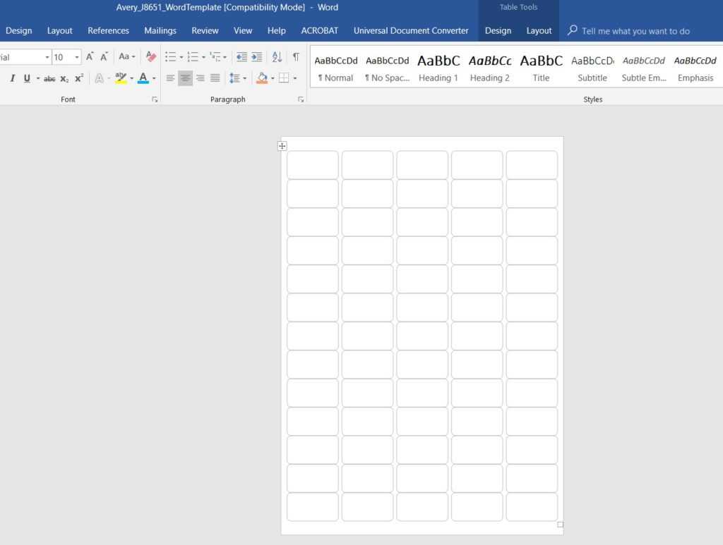 Diy Tutorial: How To Make Planner Stickers Using Microsoft For Microsoft Word Sticker Label Template