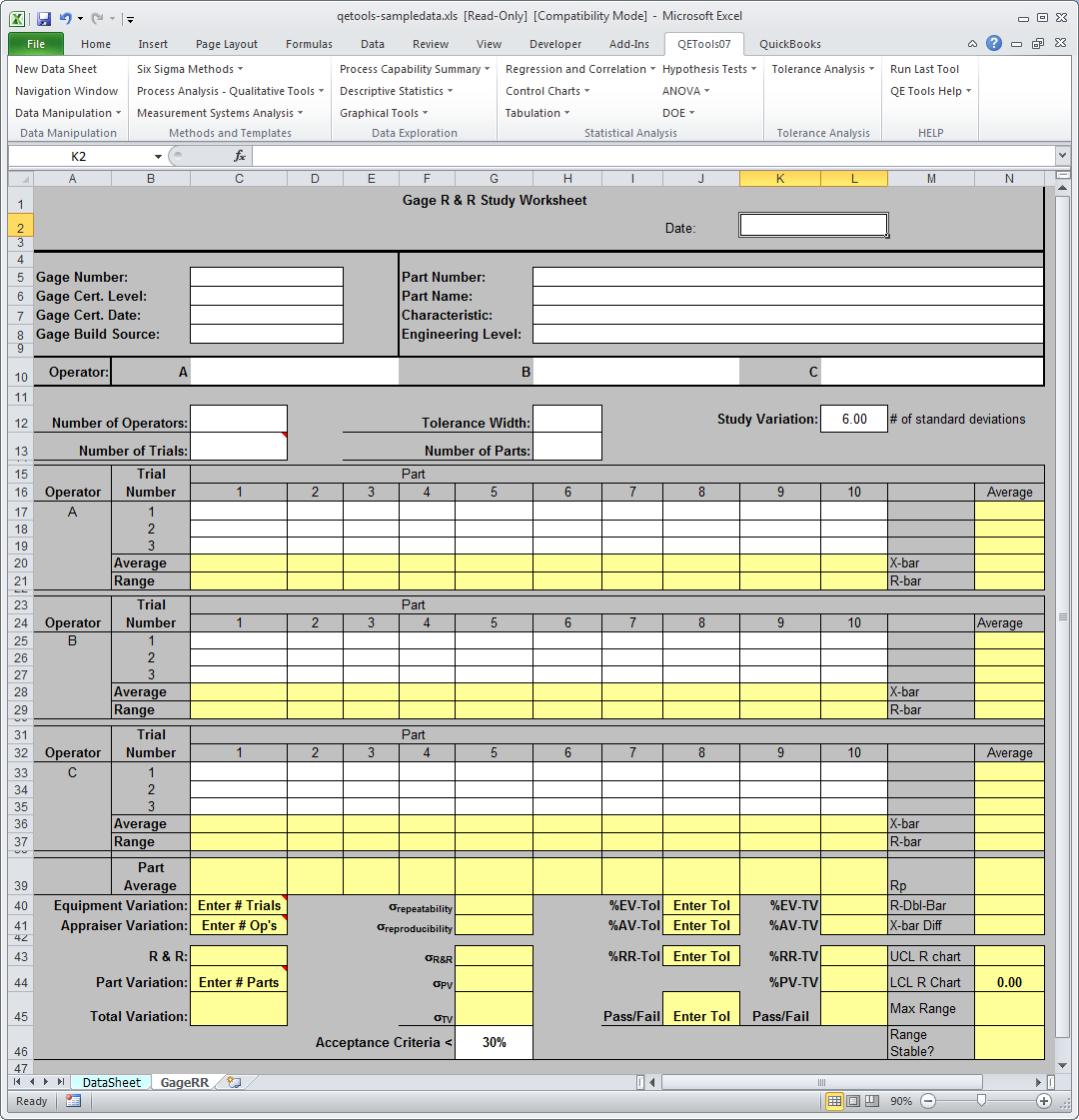 Dmaic Template Excel – Zohre.horizonconsulting.co Pertaining To Dmaic Report Template