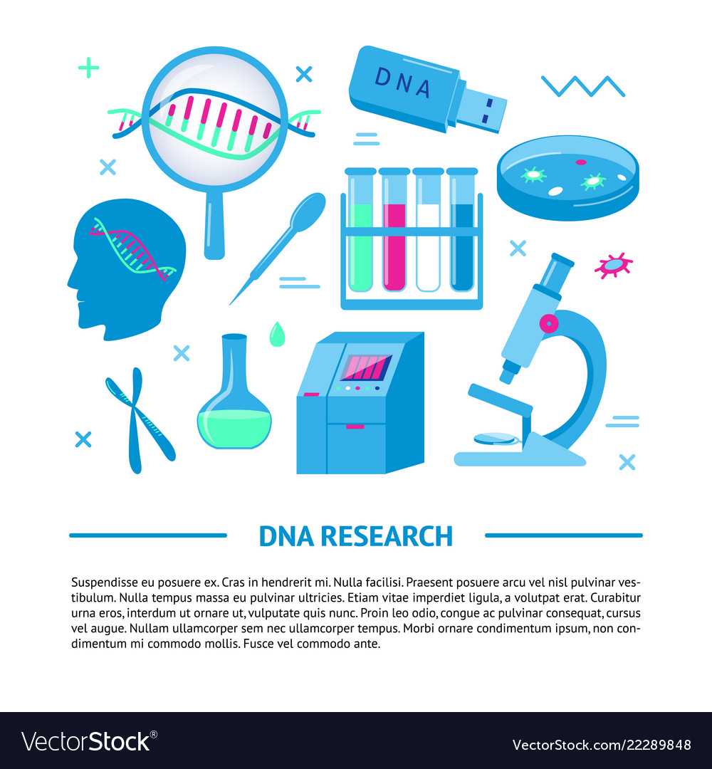 Dna Research Medical Banner Template In Flat Style Throughout Medical Banner Template