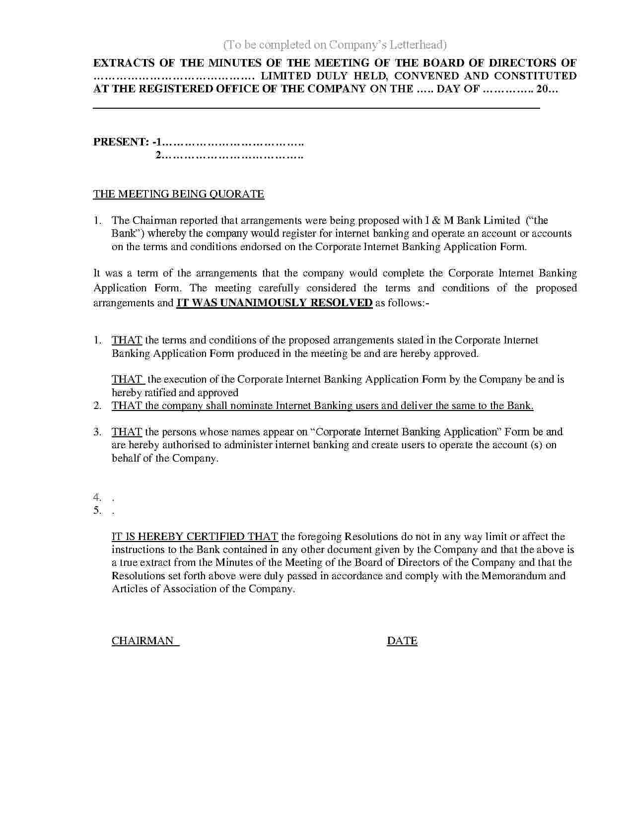 Download Corporate Minutes Style 1 Template For Free At Inside Corporate Minutes Template Word